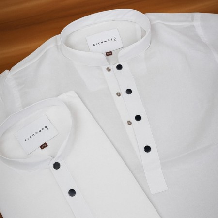 2 পিস সাদা সলিড কম্বো